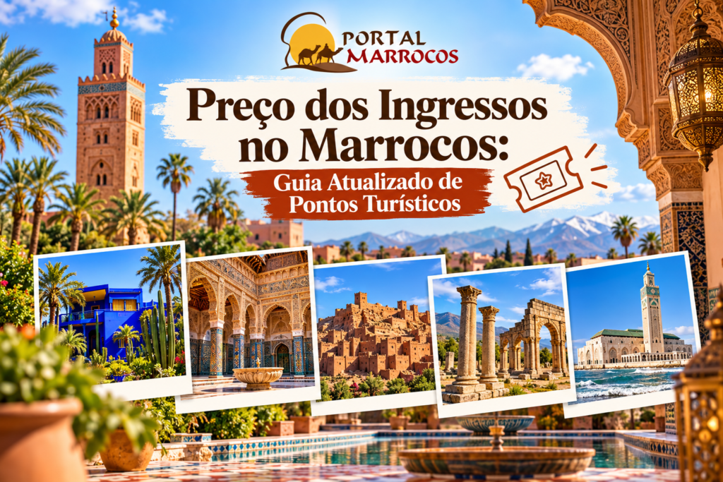 Preço dos Ingressos no Marrocos: Guia Atualizado de Pontos Turísticos